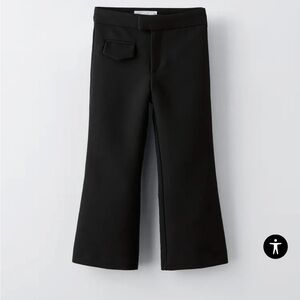 Zara Kids Black Flared Bottoms